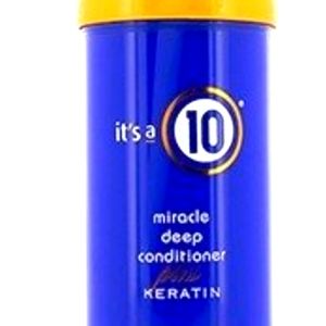 It’s a 10 Miracle Deep Conditioner Plus Keratin is a nutritive complex and forti